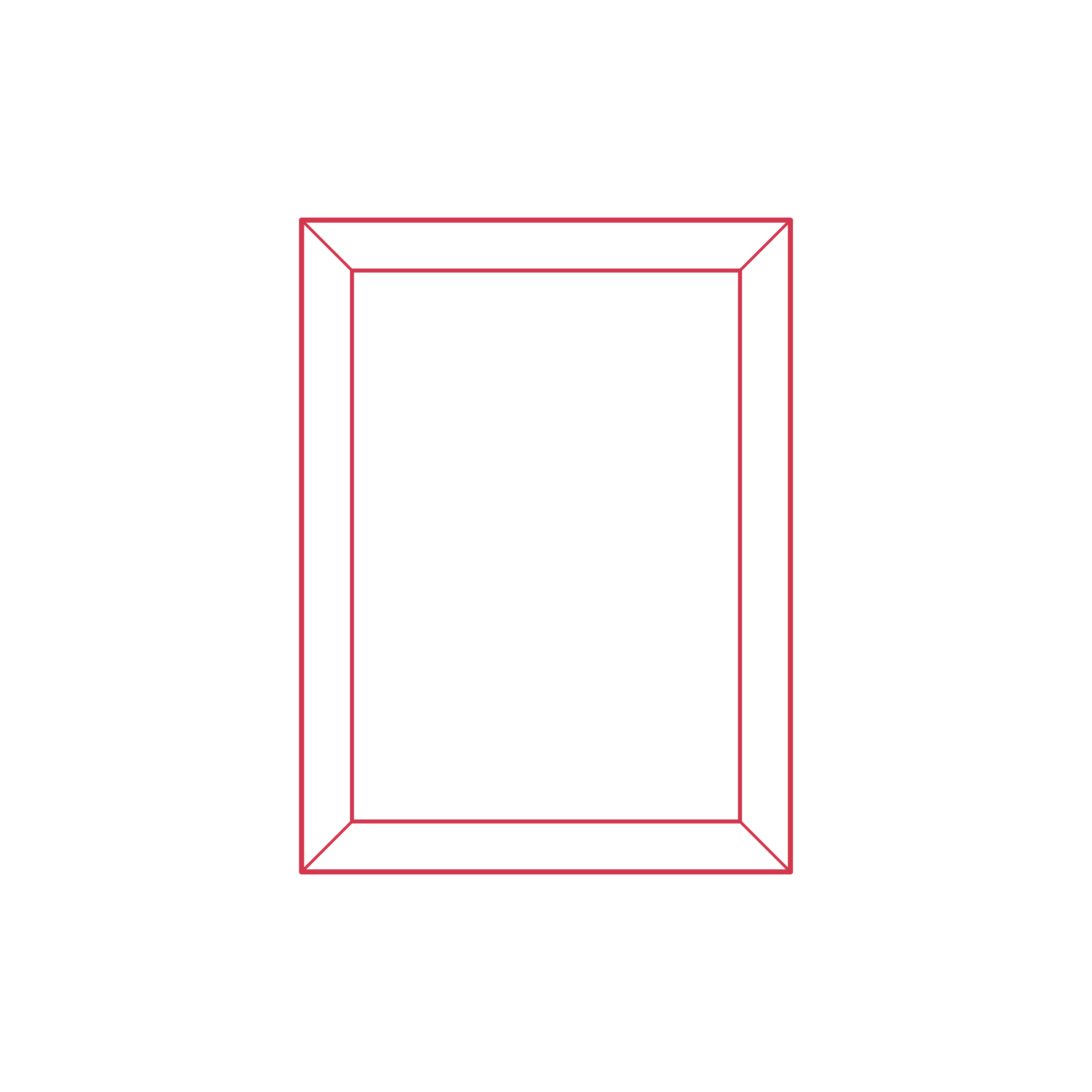 Objects Picture Frames Ikea Silverhojden Frame X Small Sticker Outline Svg File Free Vectors
